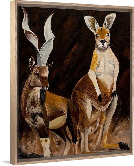 Multi-culture Series - National animals - Art Print