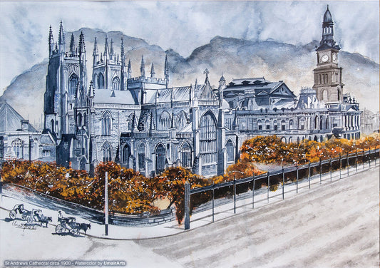 St Andrews Cathedral circa 1900